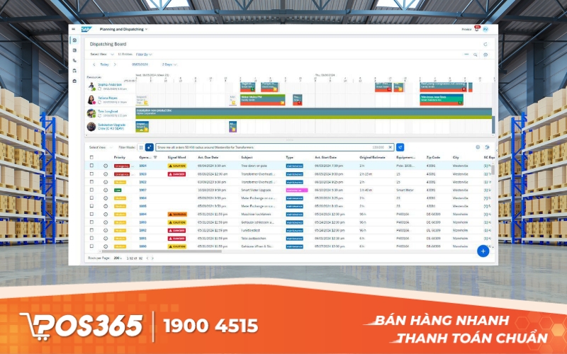 Ứng dụng quản lỹ chuỗi cung ứng SAP SCM
