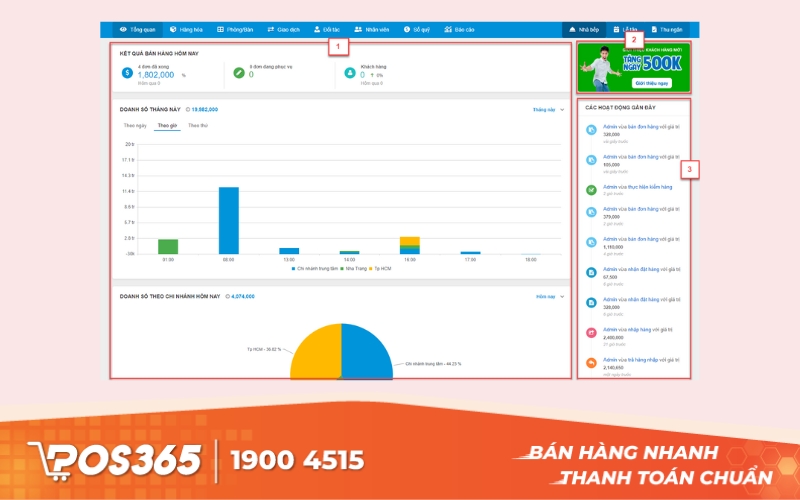 Phần mềm quản lý bán hàng điện máy KiotViet