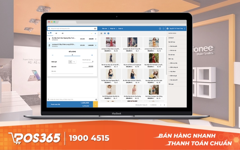App quản lý cửa hàng điện thoại Suno