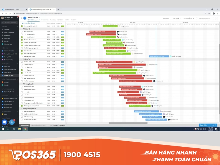  THA - Nền tảng giám sát dự án xây dựng