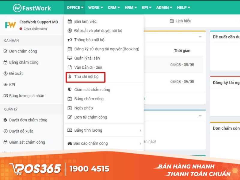 FastWork - nền tảng quản lý kinh doanh uy tín