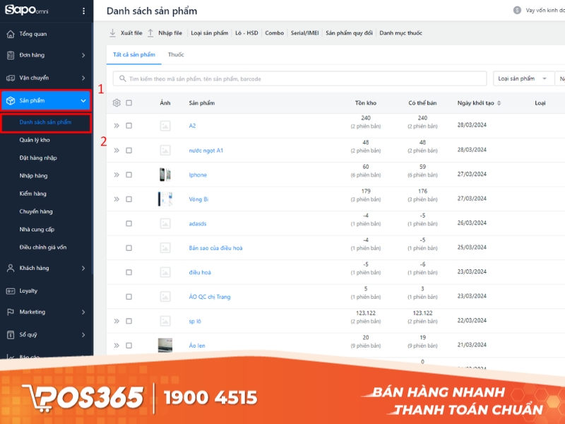 Sapo - công cụ quản lý kinh doanh đa nền tảng