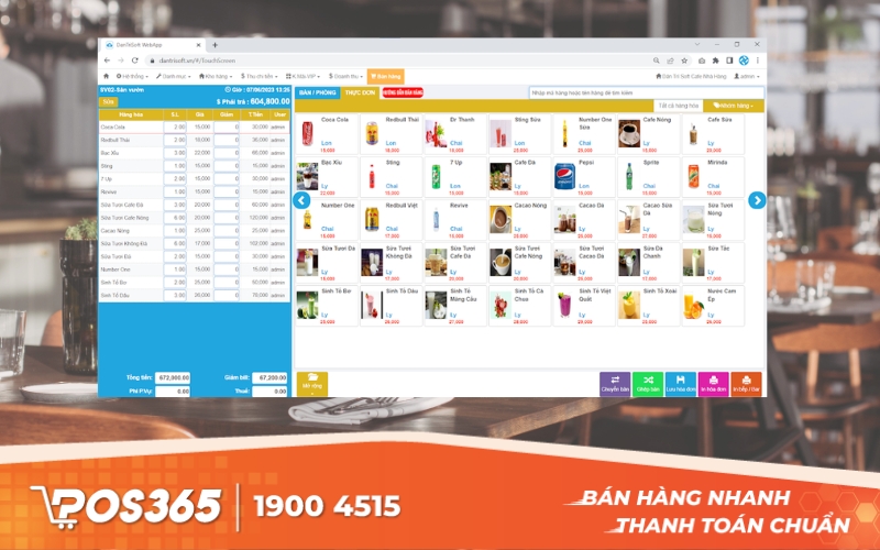 Dantrisoft - Giải pháp quản lý nhà hàng toàn diện