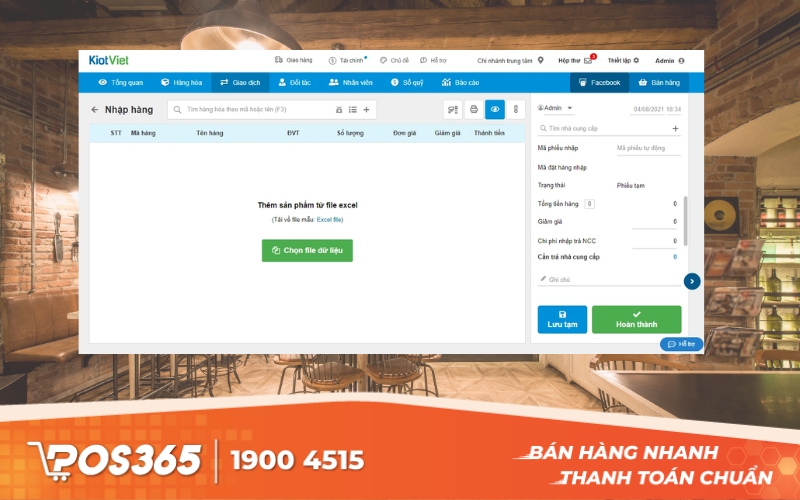 KiotViet - Phần mềm quản lý nhà hàng đơn giản, dễ sử dụng