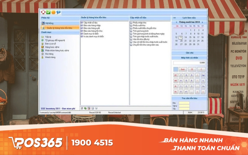 Phần mềm quản lý phụ tùng ô tô SoftPro