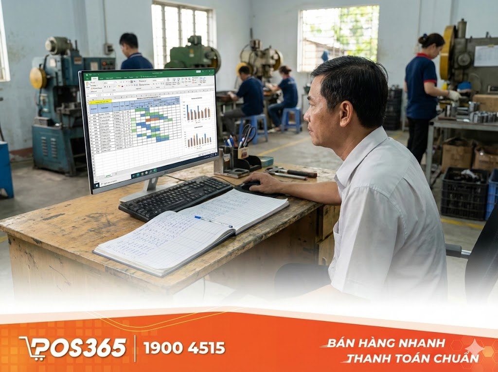Phần mềm quản lý sản xuất bằng excel miễn phí là gì?