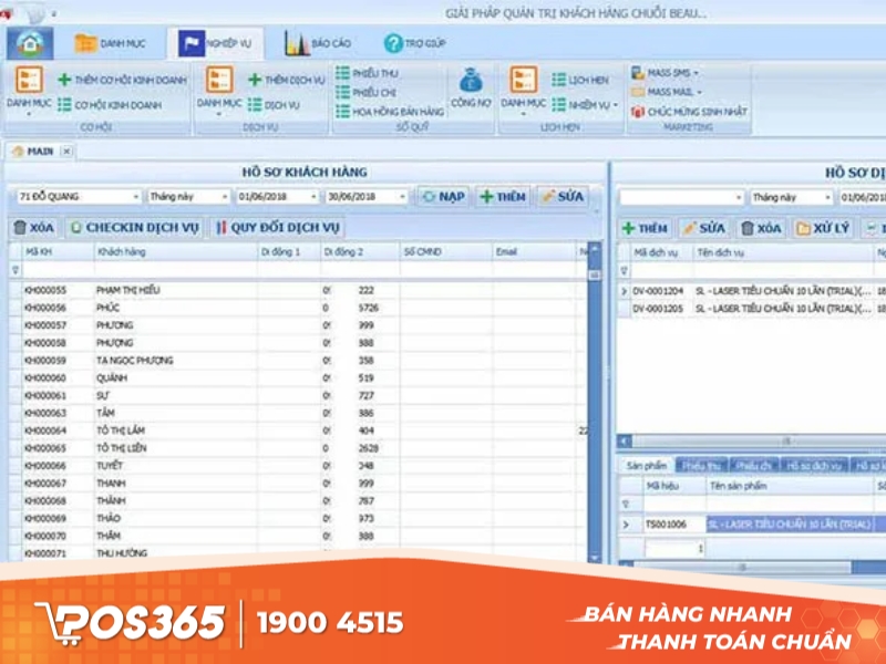 Spa Beauty Soft - phần mềm quản lý spa miễn phí