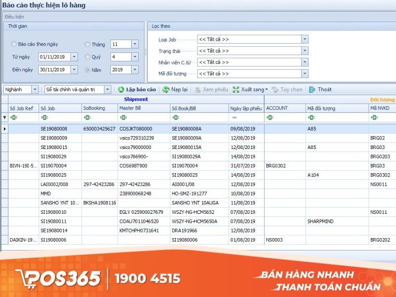 Phần mềm quản lý phương tiện vận tải Logistics FMS