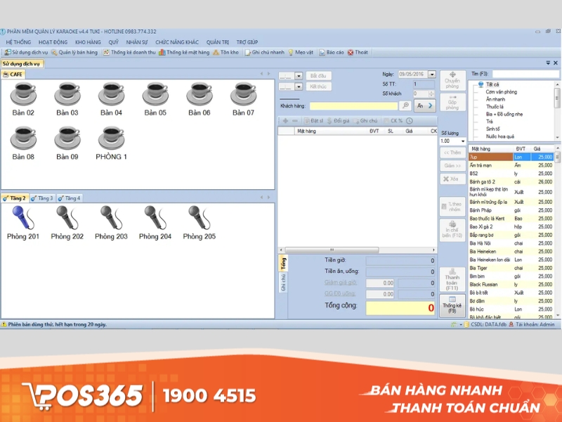 TUKI KARA - Nền tảng tính giờ chuyên biệt cho quán karaoke