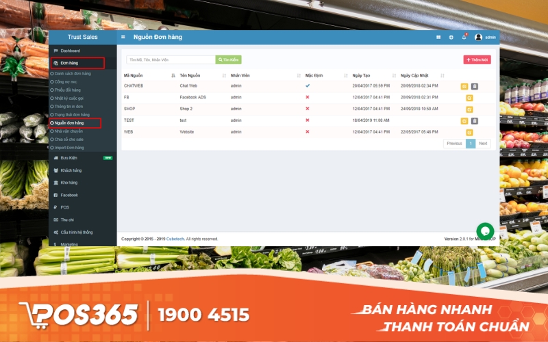 Phần mềm quản lý cửa hàng tạp hóa TrustSales