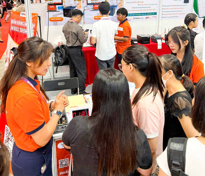 Gian hàng POS365 x Đức Nguyên nhận được rất nhiều sự quan tâm