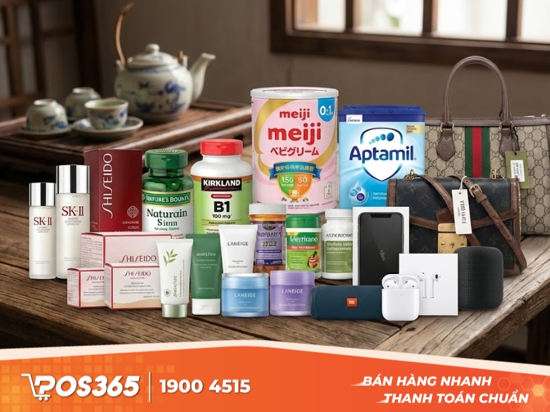 Một số loại hàng xách tay phổ biến hiện nay