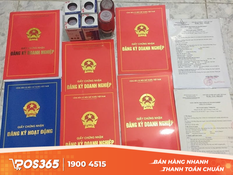 Bày trí cửa hàng & đăng ký kinh doanh