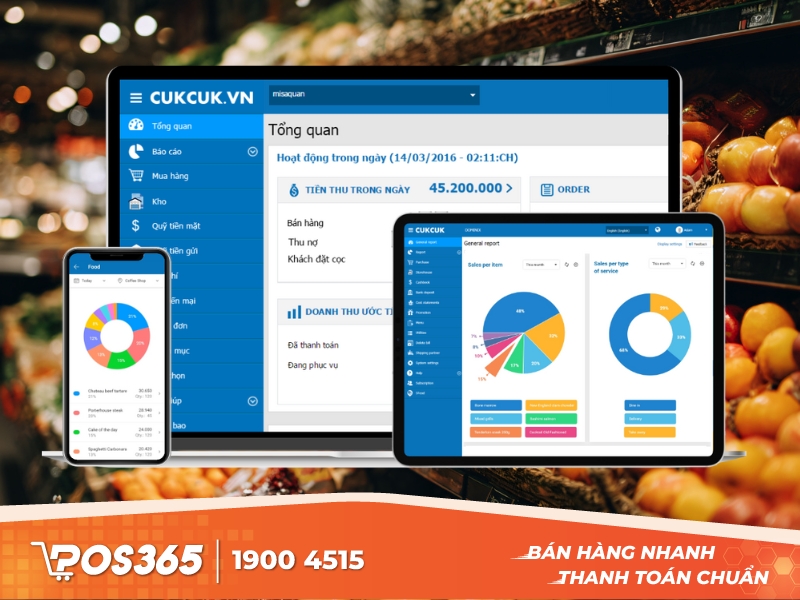 MISA Cukcuk - Phần mềm quản lý bán hàng & thu ngân