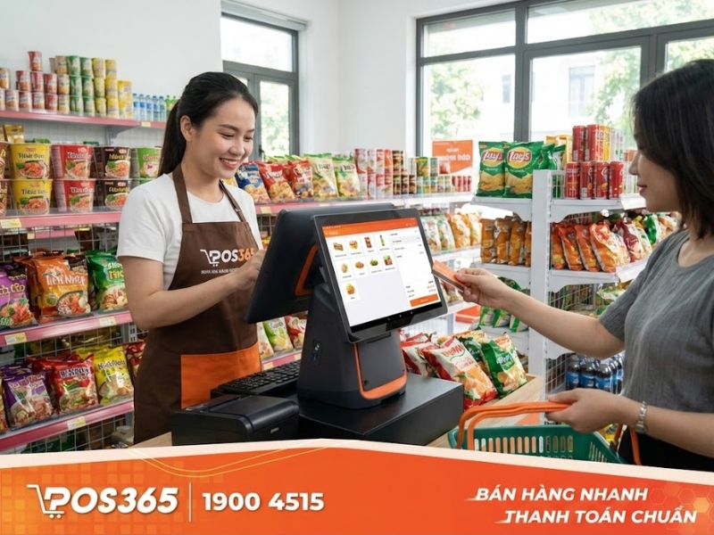POS365 - Phần mềm bán hàng siêu thị mini dễ sử dụng