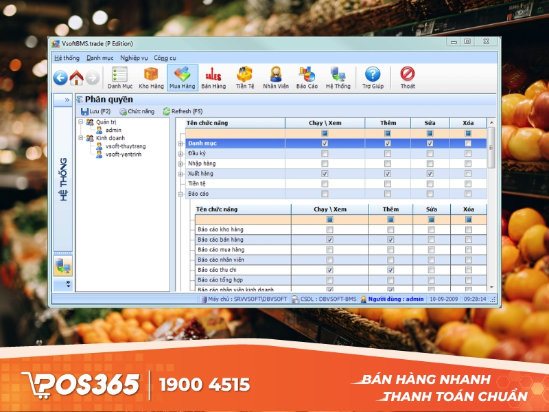 VSoft BMS.Mart - Phần mềm quản lý siêu thị chuyên sâu