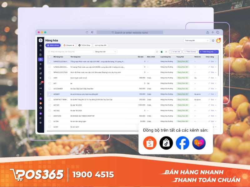 MISA eShop - Phần mềm quản lý bán hàng tích hợp kế toán cho doanh nghiệp nhỏ