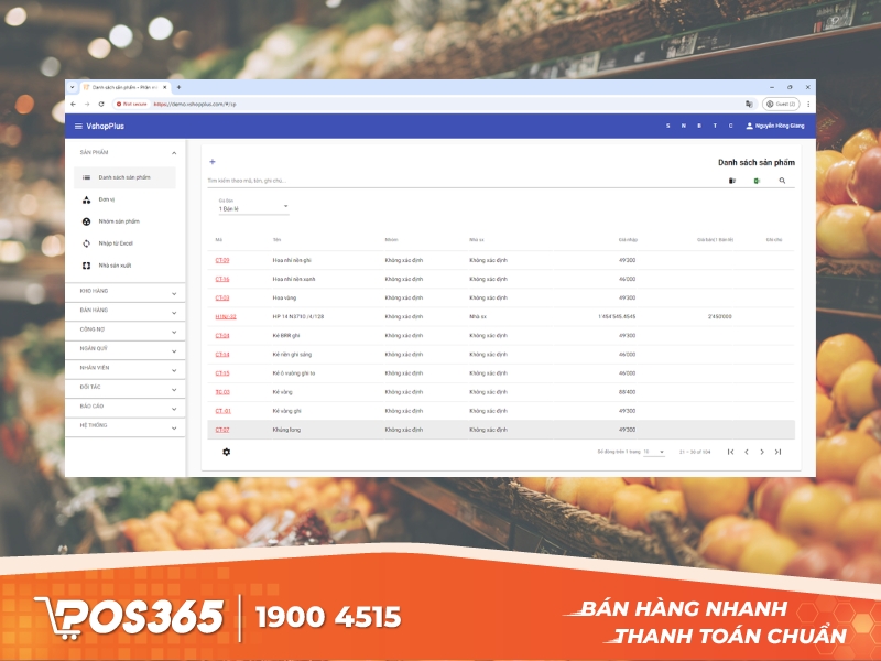 VshopPlus - Phần mềm bán hàng đa thiết bị