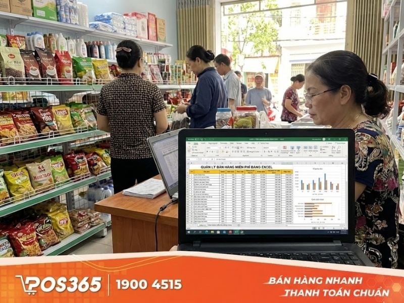 Phần mềm quản lý bán hàng miễn phí bằng Excel là gì?