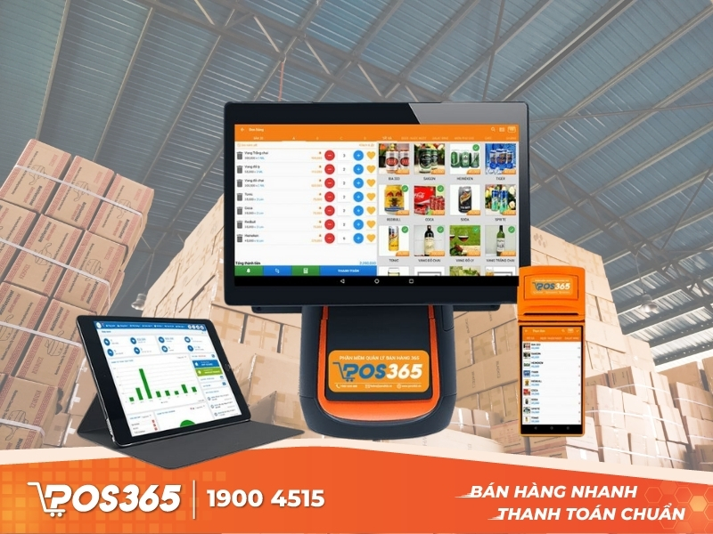 Phần mềm quản lý bán hàng POS365 - Xuất File Excel chi tiết nhanh chóng