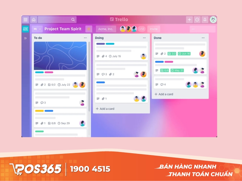 Ứng dụng quản lý công việc miễn phí Trello