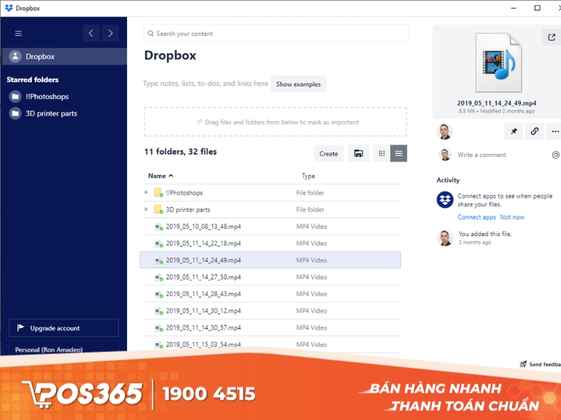 Dropbox - giải pháp quản lý công việc nhóm trực tuyến