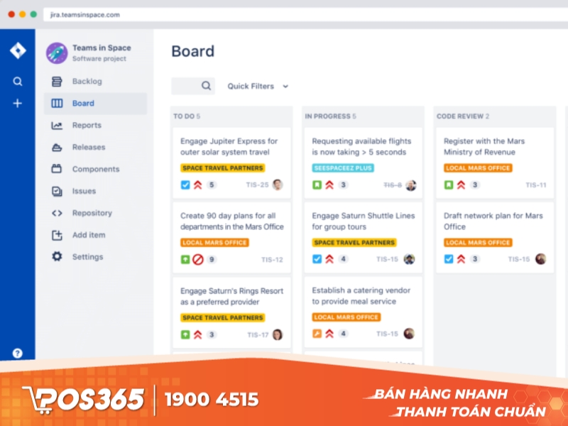Jira - app quản lý việc nhóm chuyên dụng