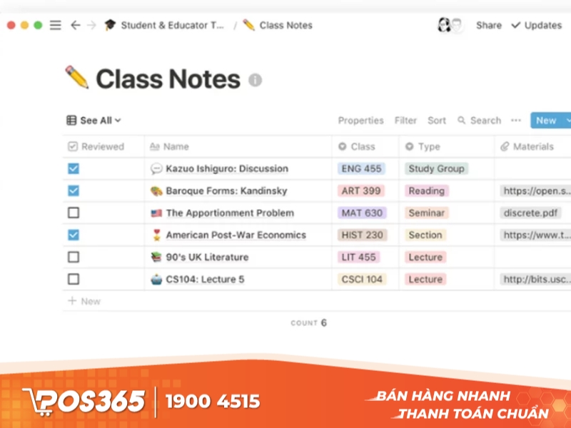 Notion - nền tảng quản lý công việc nhóm linh hoạt