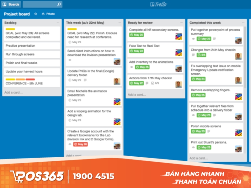 Trello - ứng dụng quản lý công việc đội nhóm nhỏ