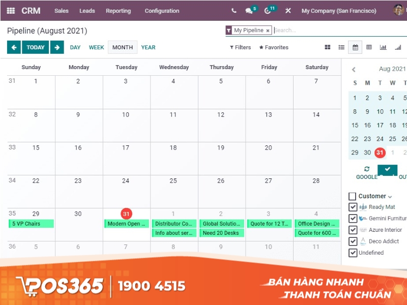 Odoo - phần mềm quản lý nhân sự mã nguồn mở