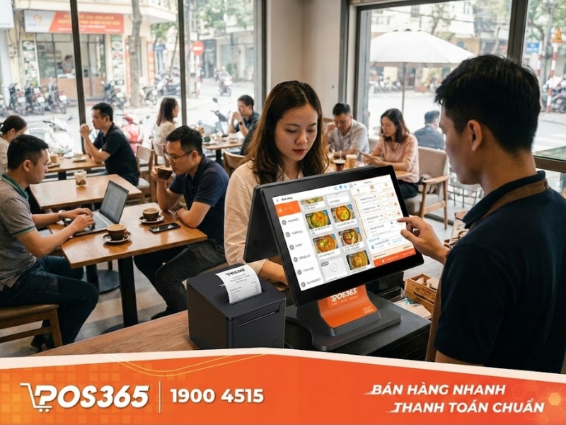 POS365 - phần mềm quản lý quán cà phê toàn diện, triển khai nhanh
