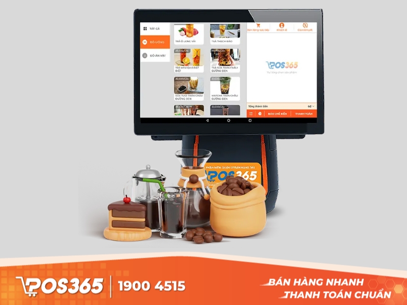  POS365 - Phần mềm quản lý quán cafe dùng thử miễn phí