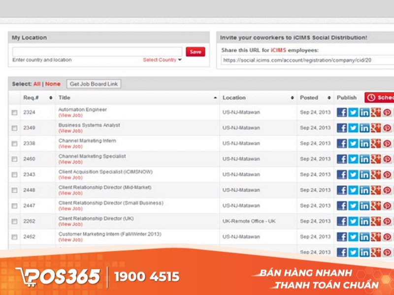  IBM Kenexa BrassRing – Phần mềm quản lý hồ sơ ứng viên