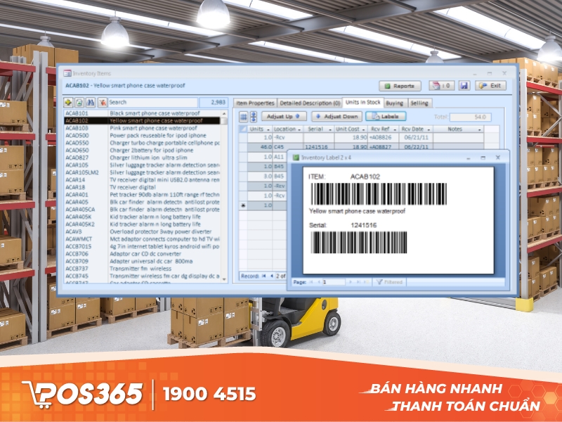 ABC Inventory - Phần mềm quản lý kho miễn phí toàn diện