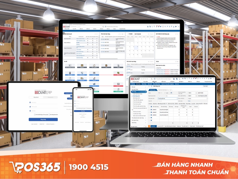 ECOUNT - Phần mềm quản lý xuất nhập kho tích hợp ERP
