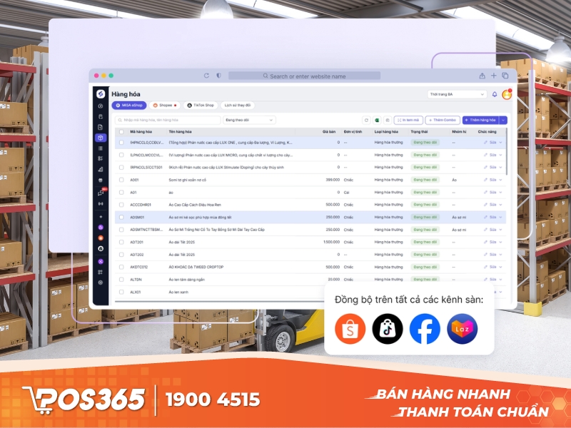 MISA eShop - Phần mềm quản lý kho và bán hàng cho cửa hàng nhỏ