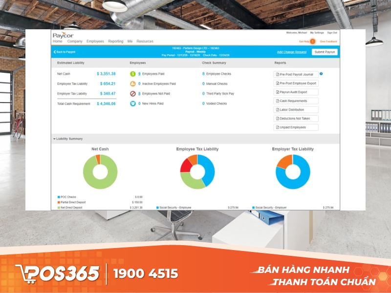 Paycor - Giải pháp tính lương cho doanh nghiệp quốc tế