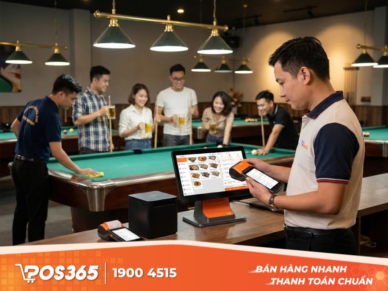 Các hoạt động quan trọng khi quản lý quán Bida