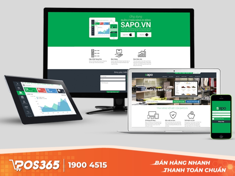 Sapo - Phần mềm tính tiền bán hàng miễn phí