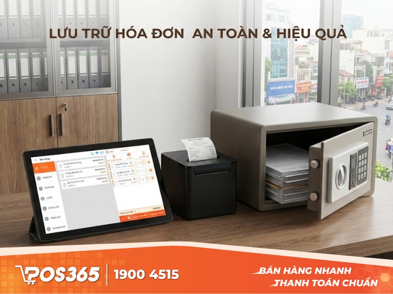 Yêu cầu về bảo quản và lưu trữ hóa đơn