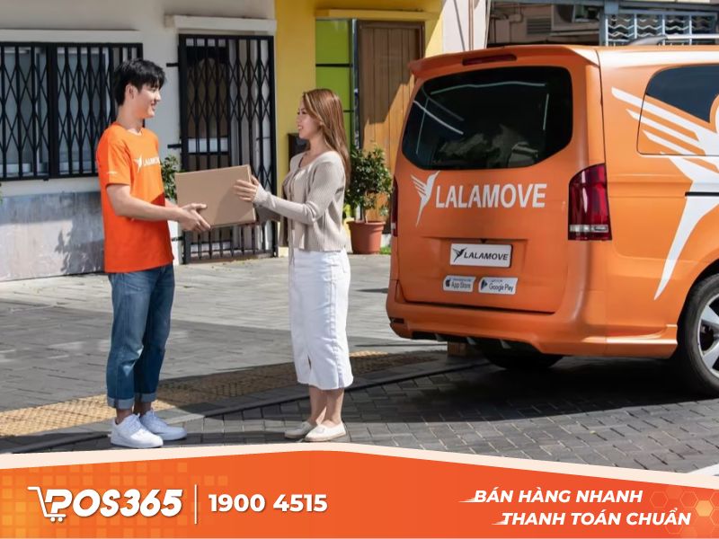 Phần mềm  Lalamove vận chuyển hàng hóa trong ngày nhanh chóng