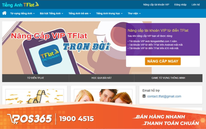 TFlat - Ứng dụng học từ vựng tiếng Anh toàn diện cho người Việt