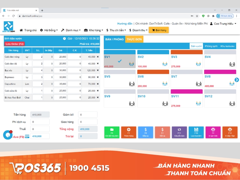 Công cụ quản lý bán tiệm tạp hoá Offline miễn phí Dân trí Soft