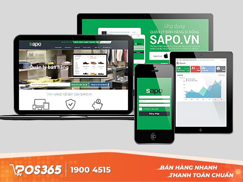 Phần mềm quản lý bán hàng Sapo Pos