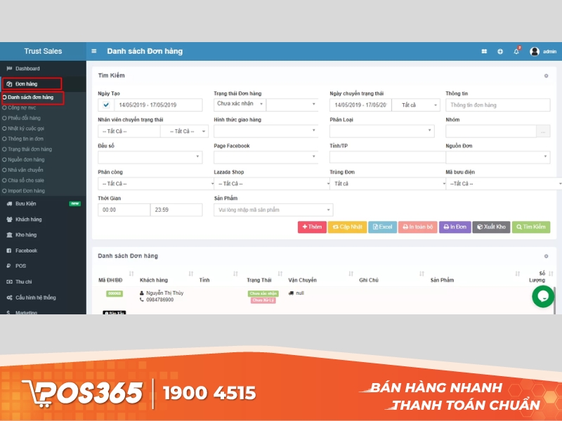 Phần mềm quản lý bán hàng tạp hoá tối ưu chi phí vận hành TrustSales