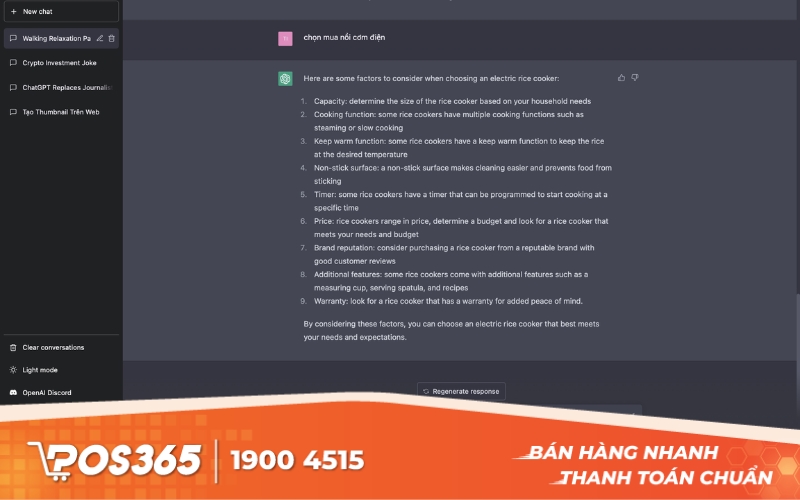 ChatGPT - Chat với AI thông minh, tạo nội dung, trả lời câu hỏi