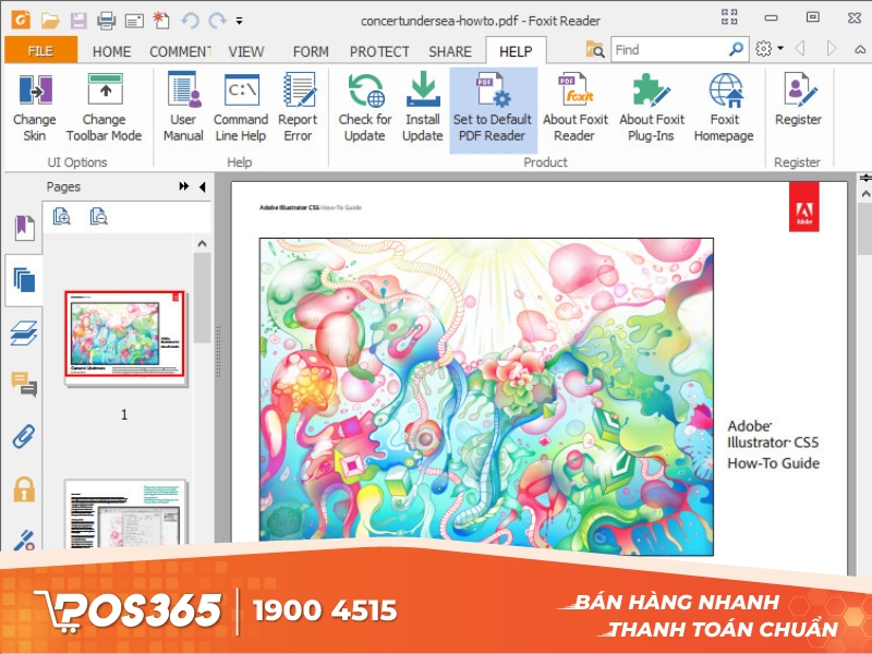 Phần mềm chuyển file hiệu quả Foxit