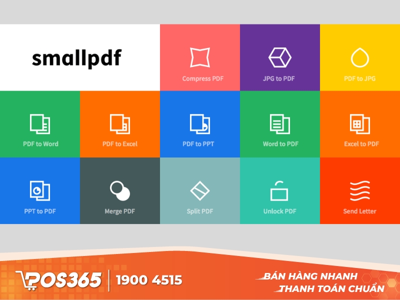 Chuyển đổi file từ word sang pdf với ứng dụng Smallpdf