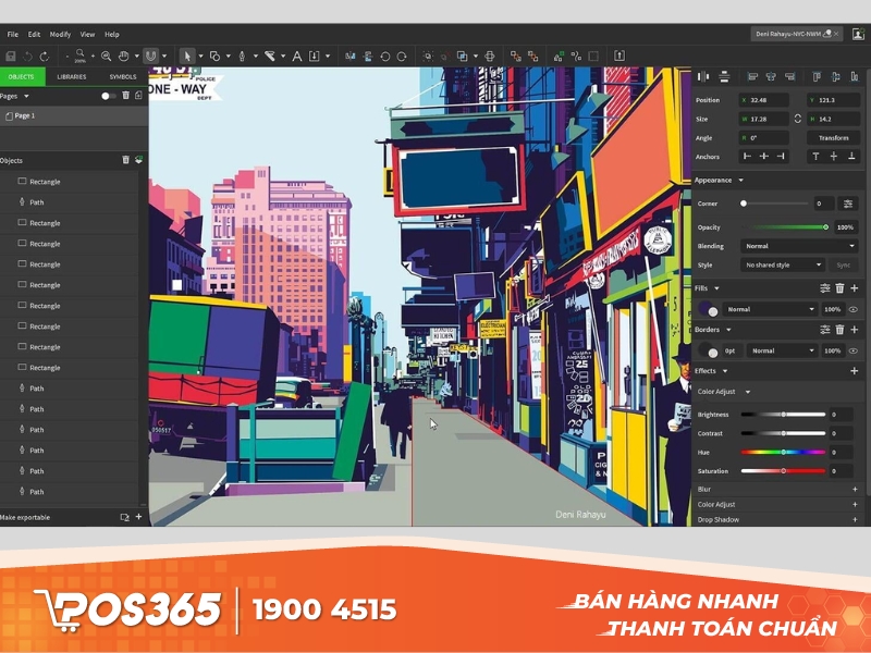 Phần mềm corel là phần mềm thiết kế đồ họa