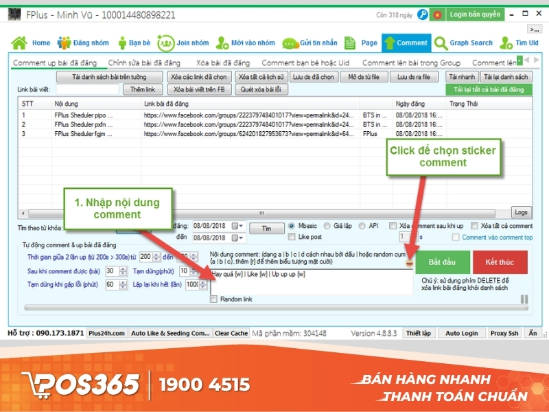 Đăng bài tự động nhanh chóng với phần mềm FPlus